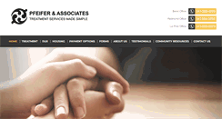 Desktop Screenshot of pfeiferandassociates.com